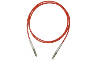 LC to LC, Multimode 62.5/125um, simplex, 3.0mm x 1 cable, 1 meter